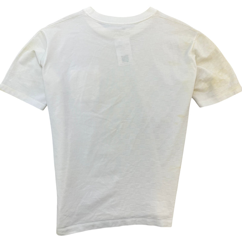 Men's Damier Pocket T-Shirt Cream Size XXL