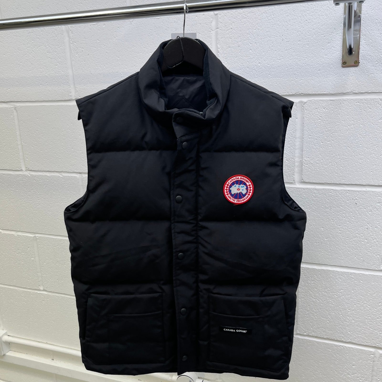 Men's Freestyle Gilet Black Size M - Photo 9