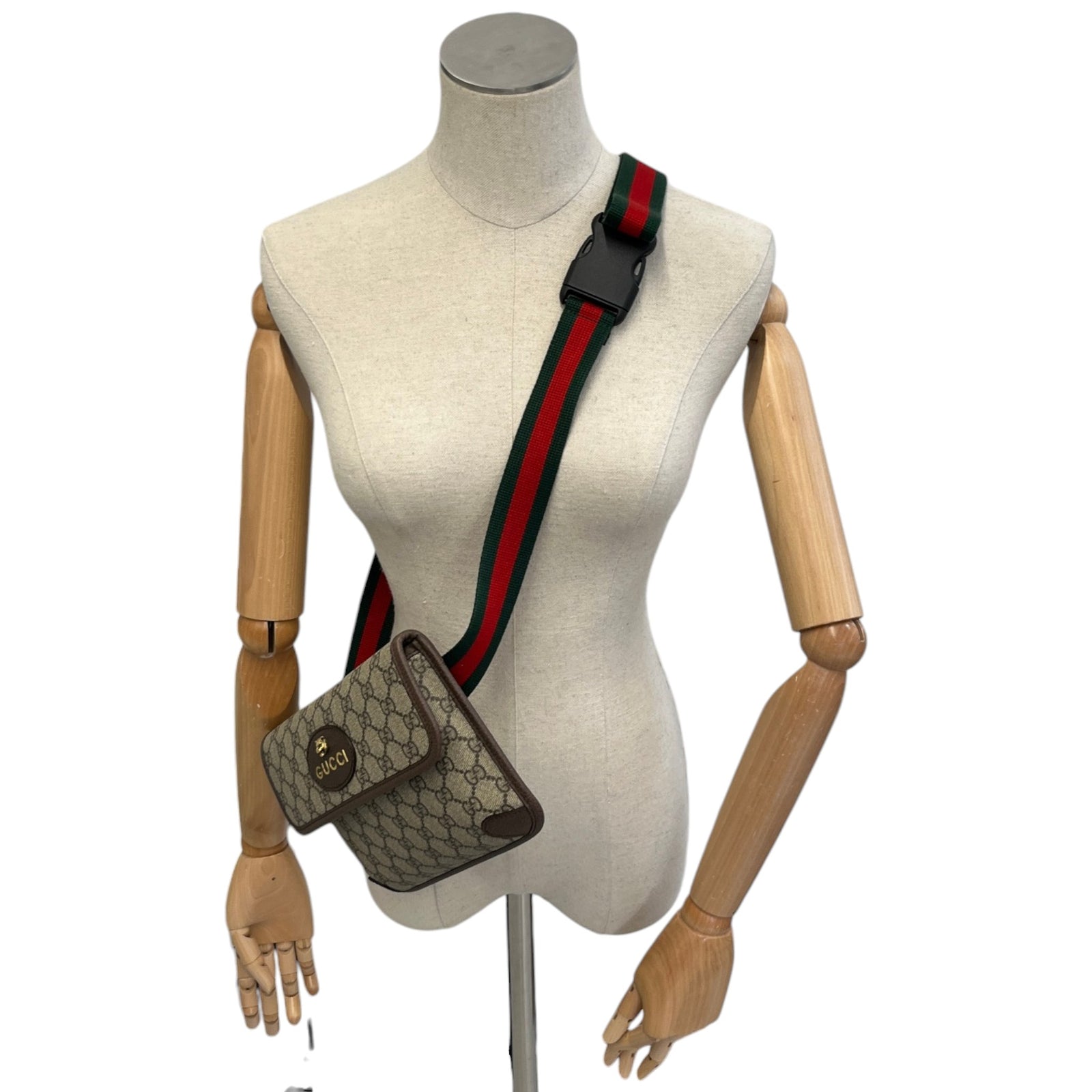 Men's Gg Supreme Neo Belt Bag Brown - Photo 2
