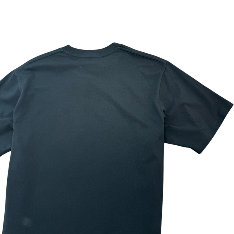 Men's Rhinestone Logo T-Shirt Black Size M