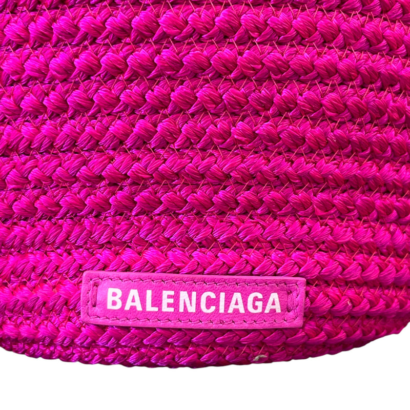 Women's Small Ibiza Basket Bag Pink