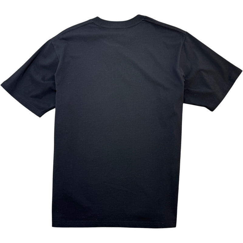 Men's Rhinestone Logo T-Shirt Black Size M