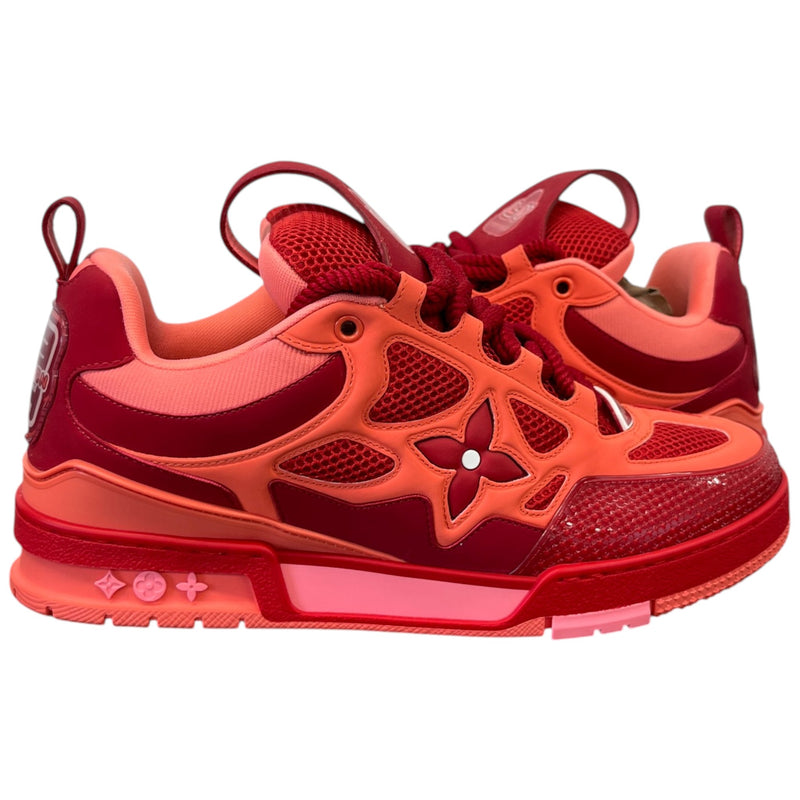 Men's Lv Skate Low Trainers Red Size EU 42 / UK 8