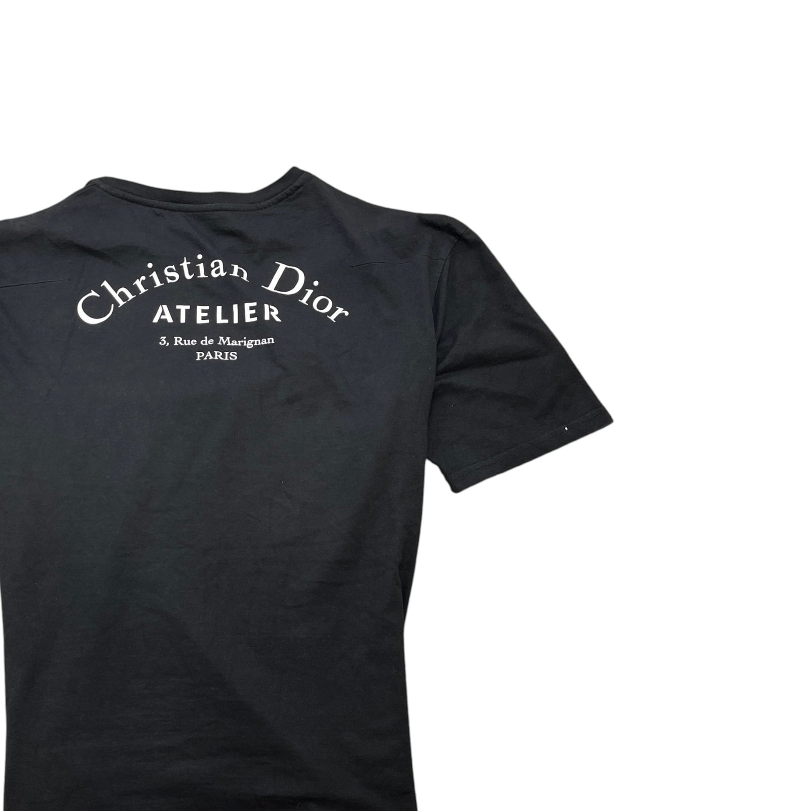 Men's Logo Print T-Shirt Black Size S - Photo 4