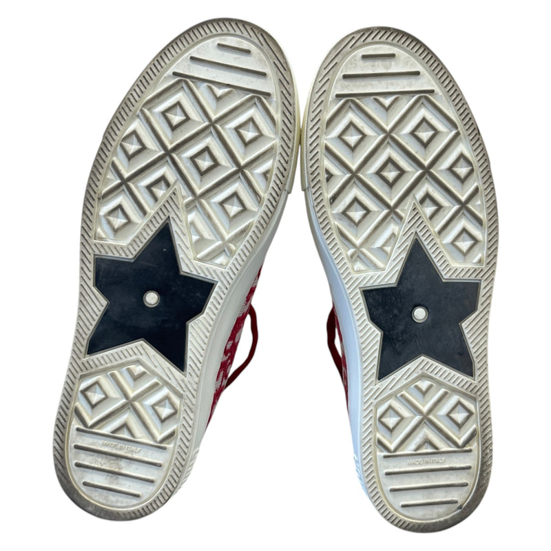 Women's Walk'n'Dior Low Trainers Red Size UK 5.5 / EU 38.5