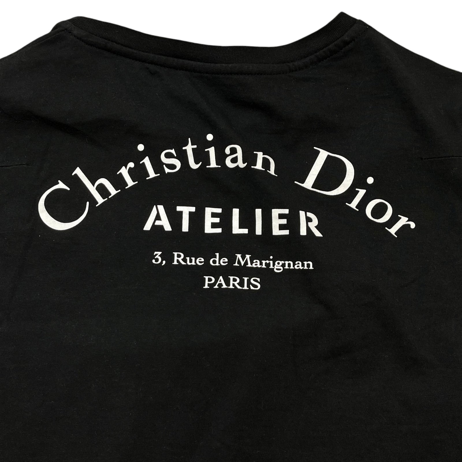 Men's Logo Print T-Shirt Black Size S - Photo 6