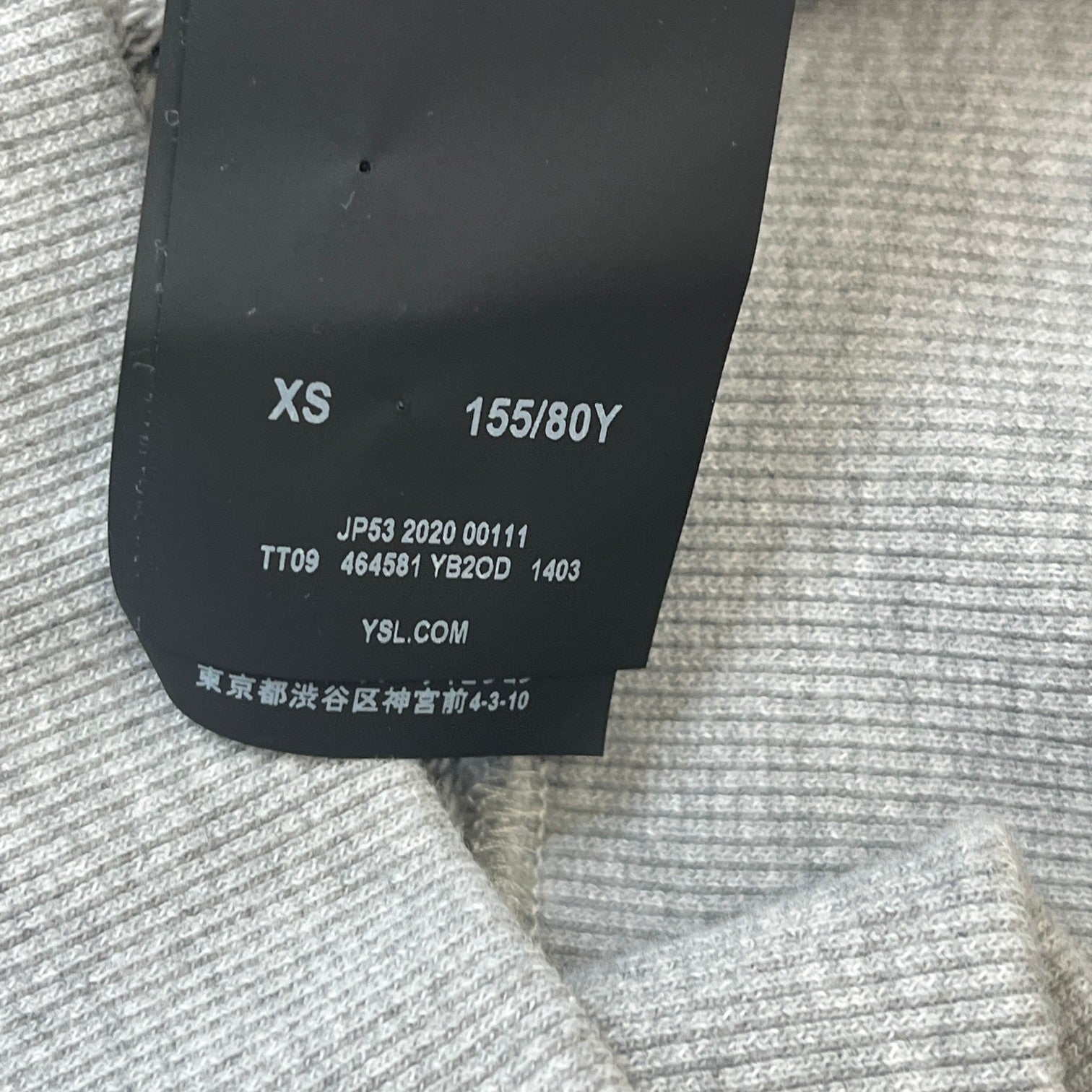 Men's Logo Print Hoodie Grey Size XS - Photo 7