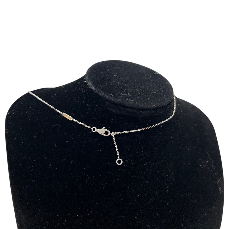 Women's Sweet Alhambra Butterfly Pendant Necklace Silver