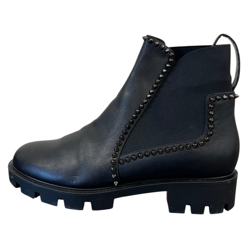 Women's Out Lina Spike Lug-Sole Boots Black Size UK 8 / EU 41