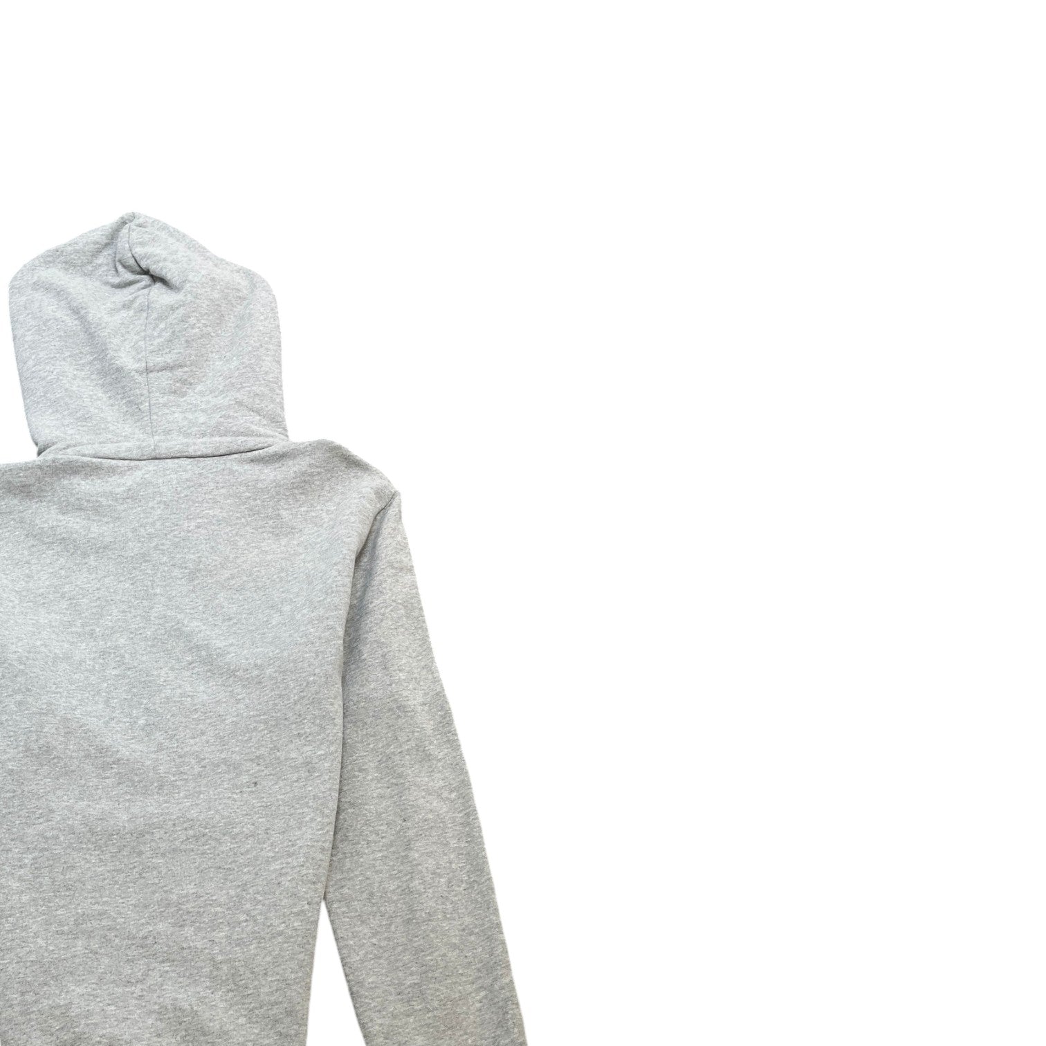 Men's Logo Print Hoodie Grey Size XS - Photo 4