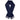 Men's Embroidered Logo Scarf Navy