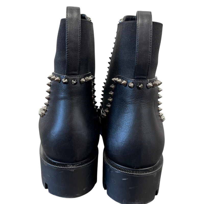 Women's Out Lina Spike Lug-Sole Boots Black Size UK 8 / EU 41