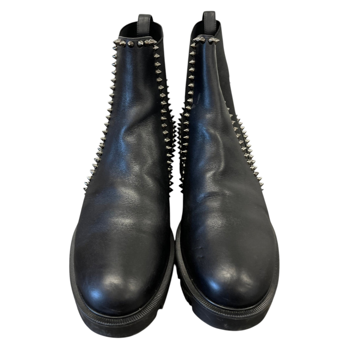 Women's Out Lina Spike Lug-Sole Boots Black Size UK 8 / EU 41 - Photo 6