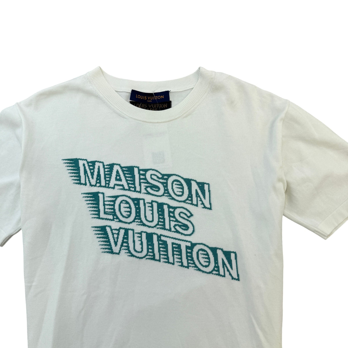 Men's Maison T-Shirt White Size XL - Photo 3