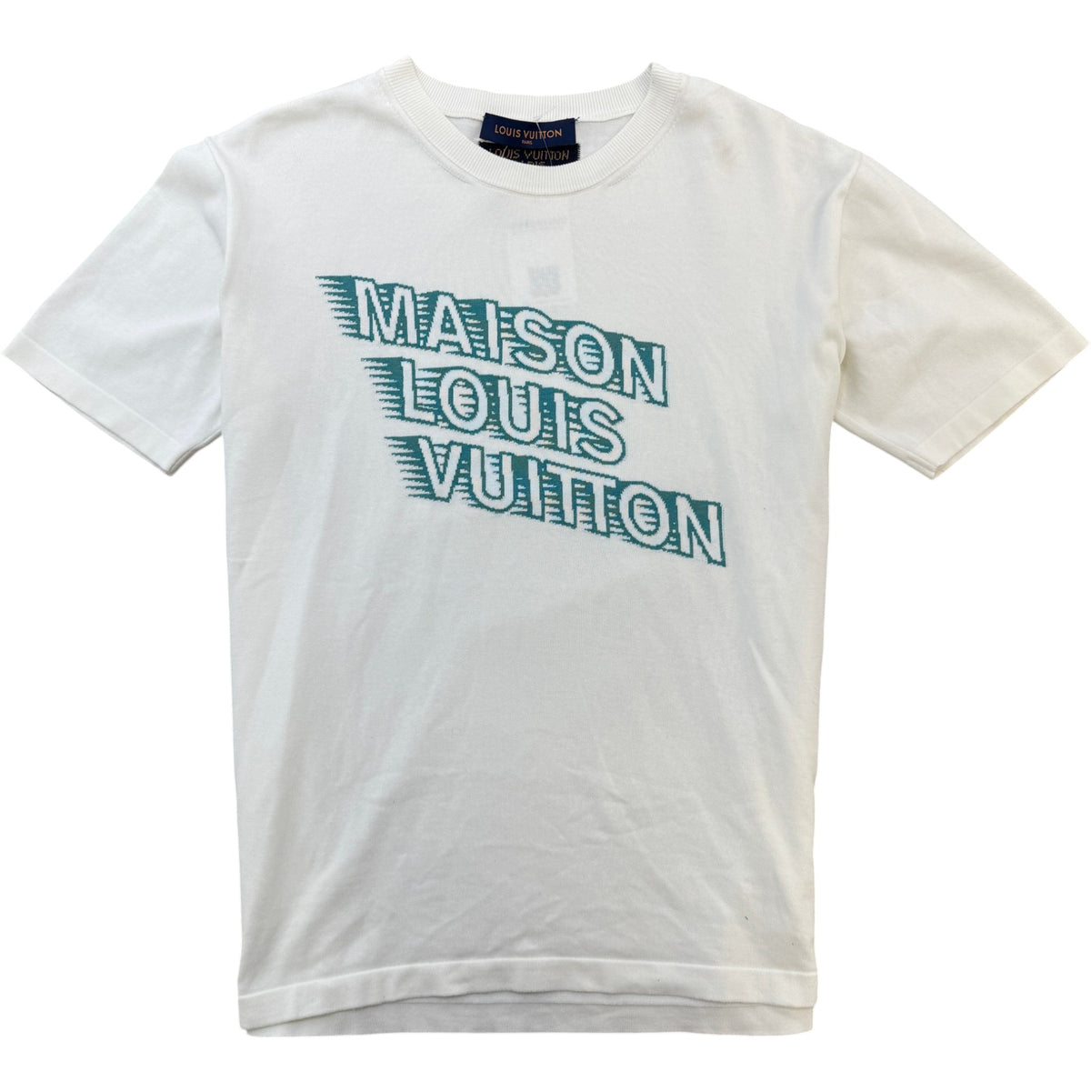 Men's Maison T-Shirt White Size XL - Photo 1