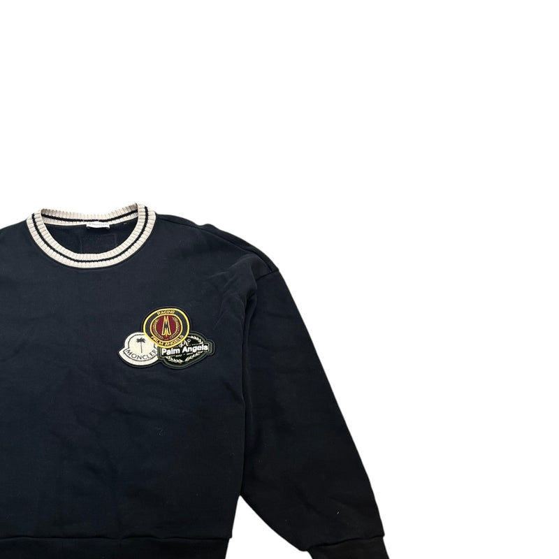 Men's X Palm Angels Tri-Patch Jumper Black Size XL