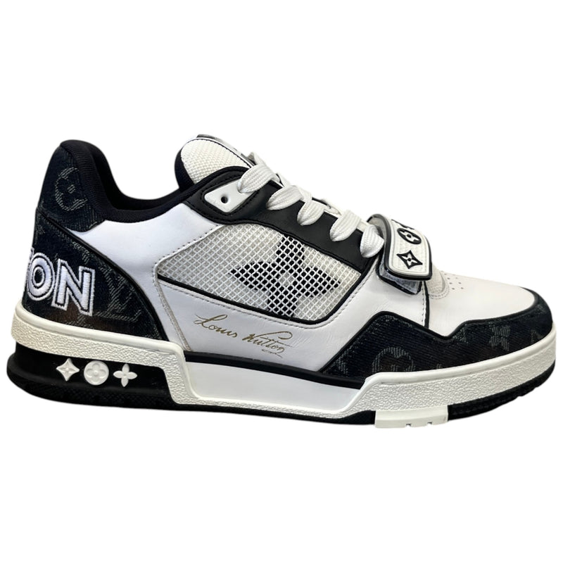 Men's Lv Denim Low Trainers Black Size EU 40.5 / UK 6.5