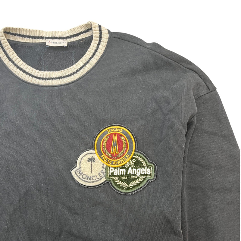 Men's X Palm Angels Tri-Patch Jumper Black Size XL