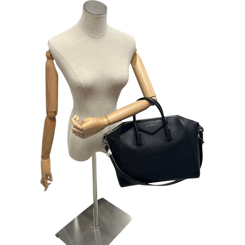 Women's Medium Antigona Handbag Black