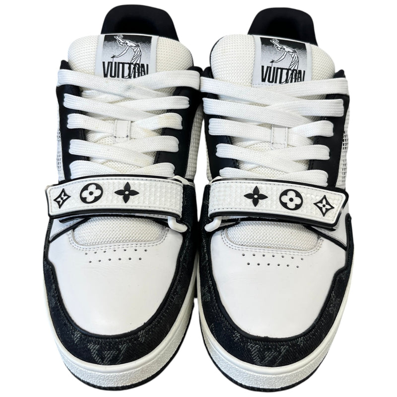 Men's Lv Denim Low Trainers Black Size EU 40.5 / UK 6.5