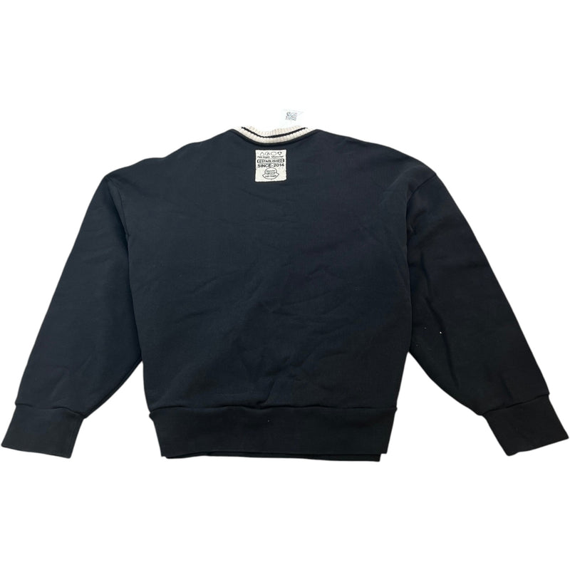 Men's X Palm Angels Tri-Patch Jumper Black Size XL