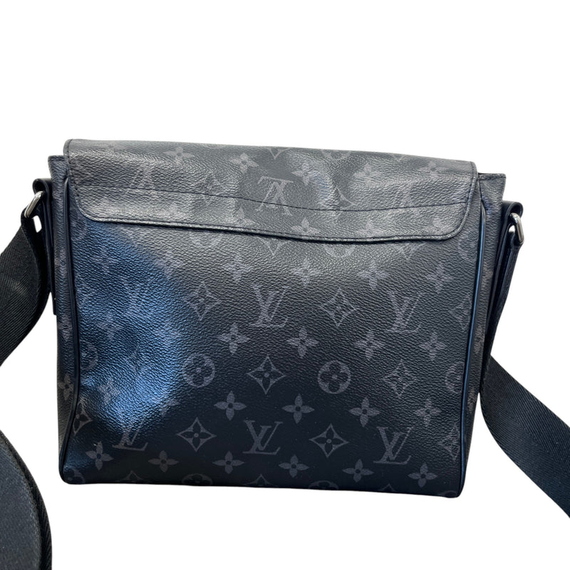 Men's Monogram Eclipse District PM Messenger Bag Black