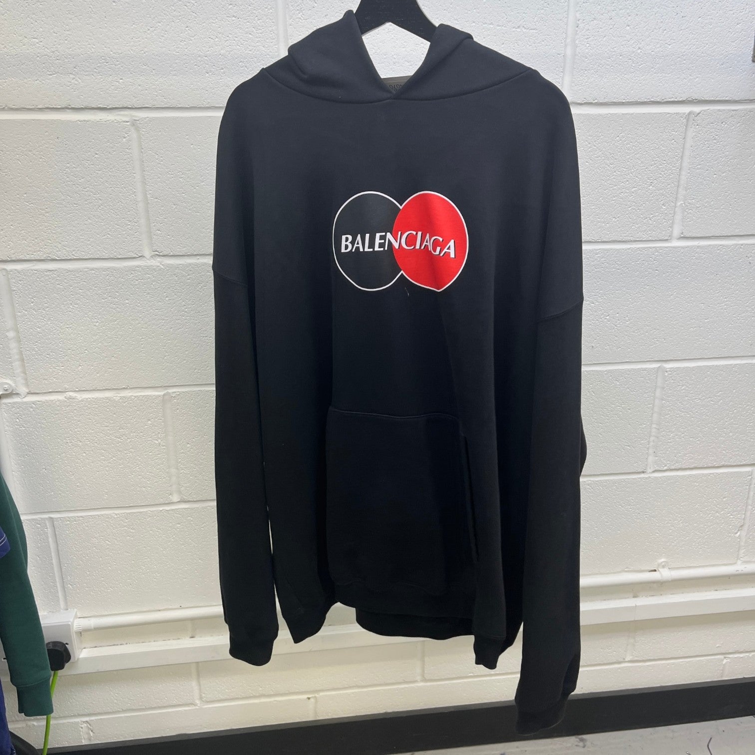 Men's Uniform Logo Hoodie Black Size M - Photo 9