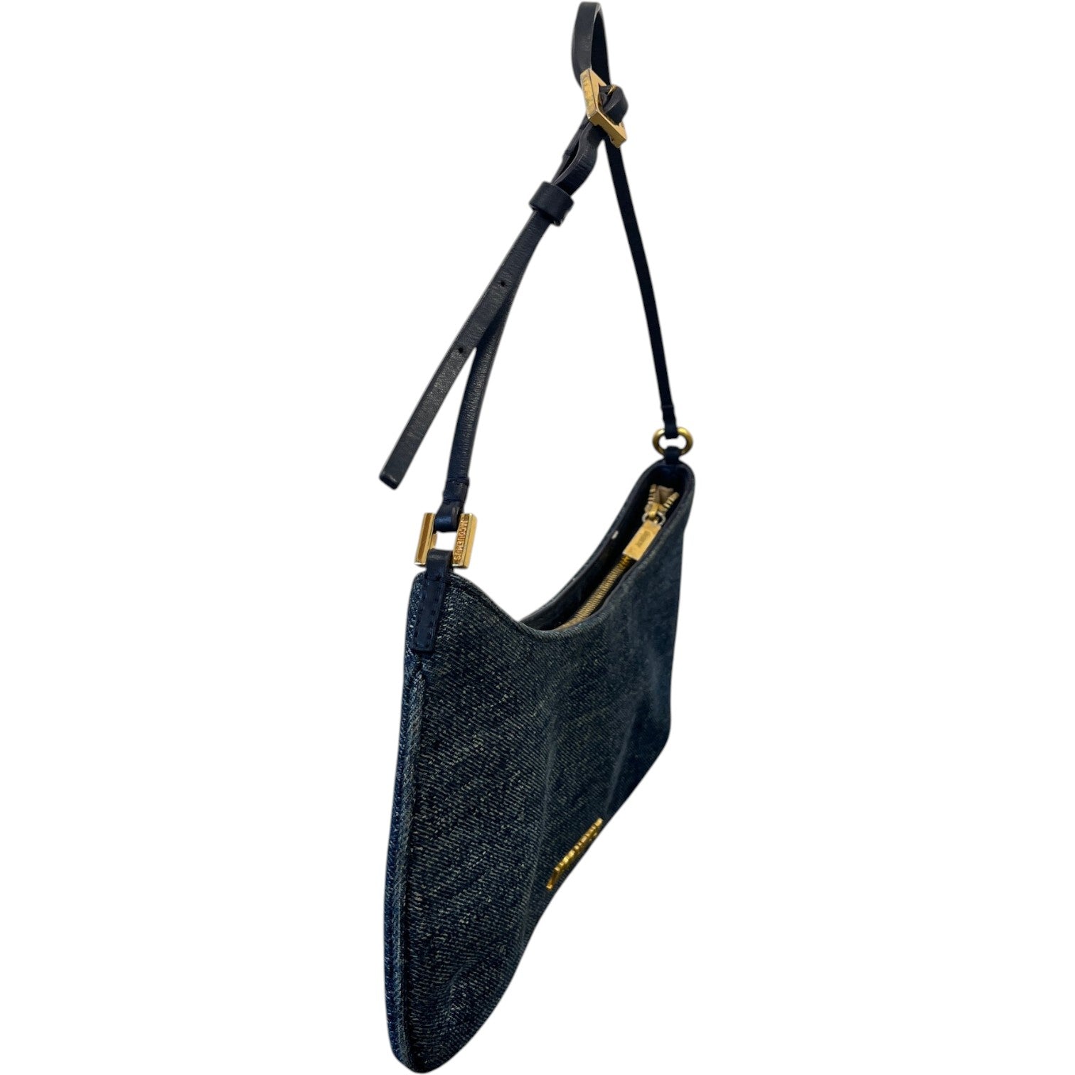 Women's Jacquemus Le Bisou Shoulder Bag Blue - Photo 3