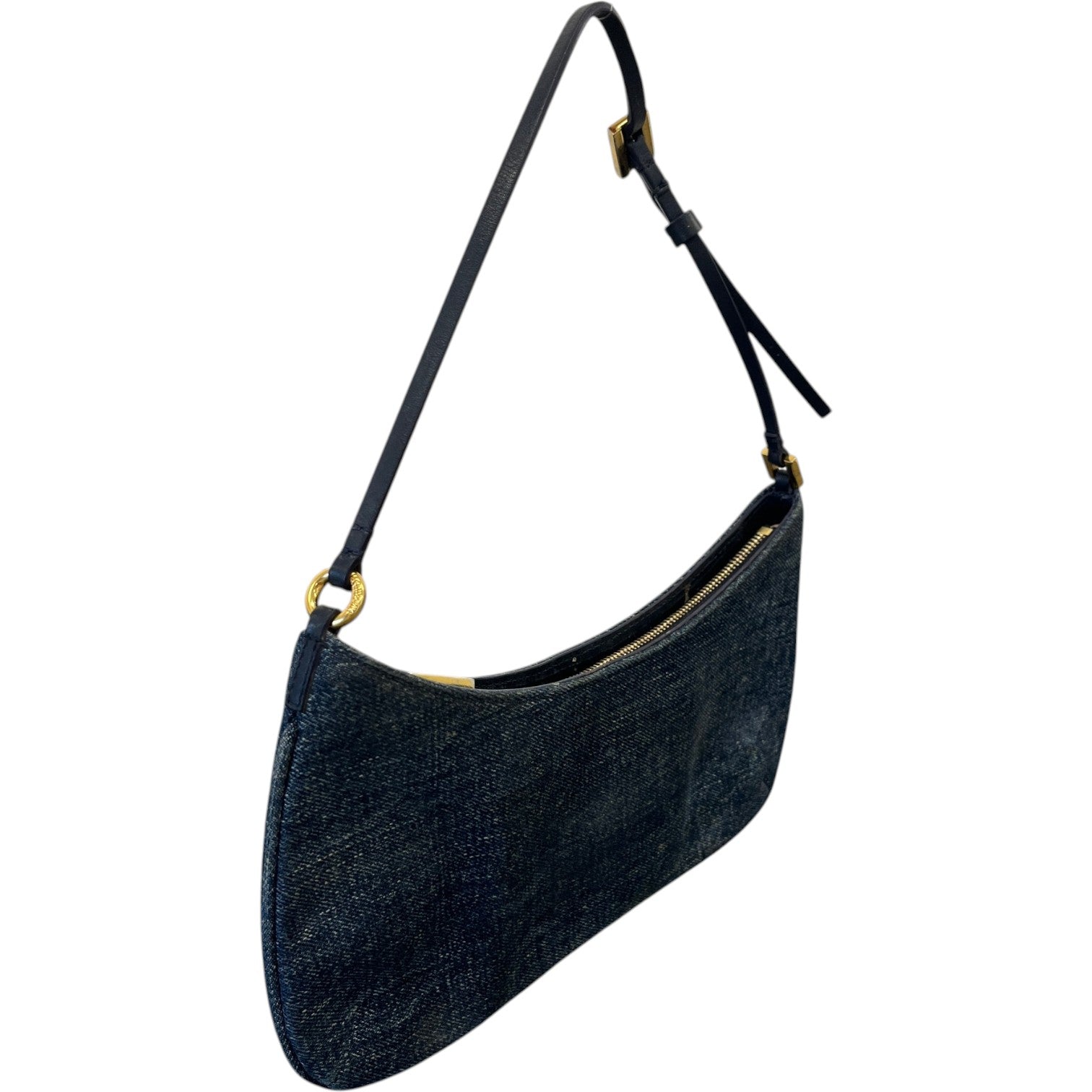 Women's Jacquemus Le Bisou Shoulder Bag Blue - Photo 6