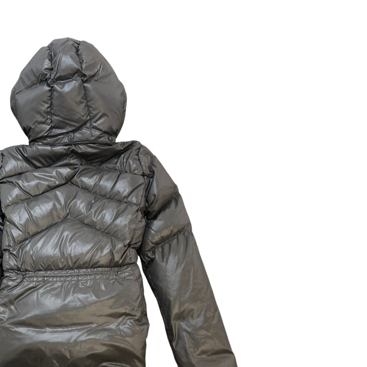 Women's Latiue Down Jacket Grey Size 2 / UK 12 - Photo 4