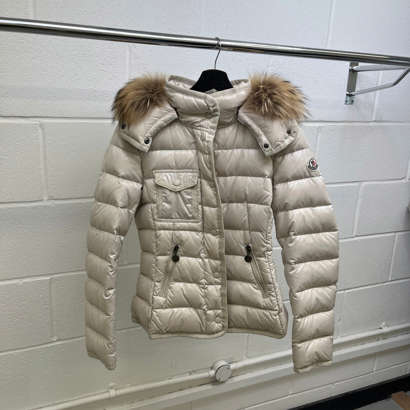 Women's Armoise Down Jacket Cream Size 1 / UK 10