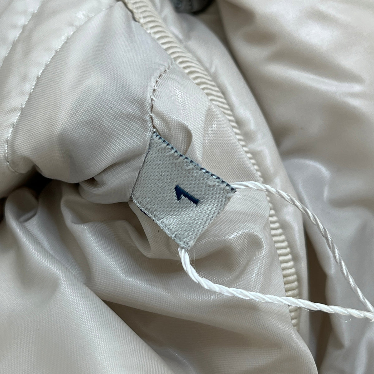 Women's Armoise Down Jacket Cream Size 1 / UK 10 - Photo 8
