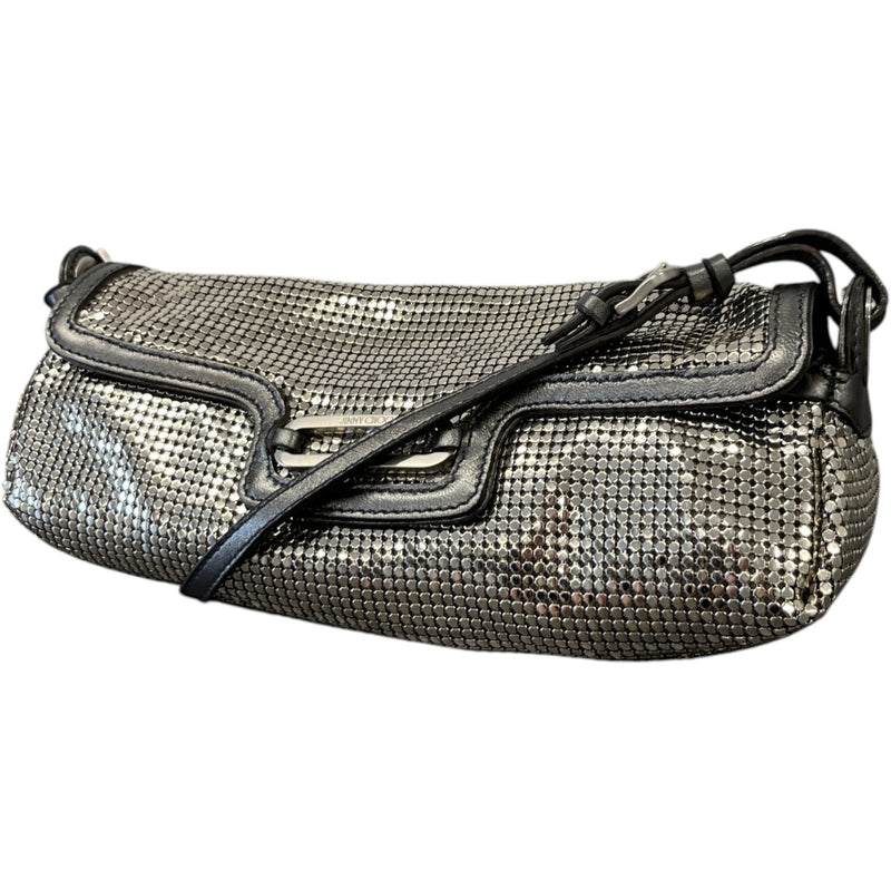 Women's Chain Metal Bag Silver