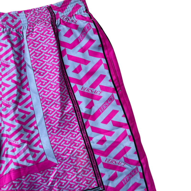 Men's La Greca Shorts Purple Size IT 48 / UK 32