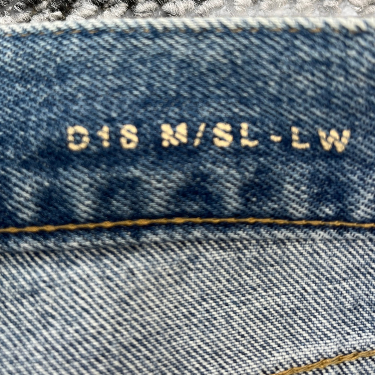 Men's Straight Leg Jeans Blue Size W33 - Photo 6
