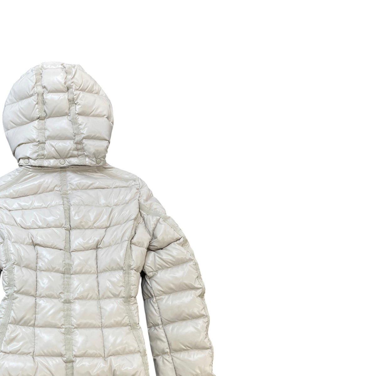 Women's Armoise Down Jacket Cream Size 1 / UK 10 - Photo 4