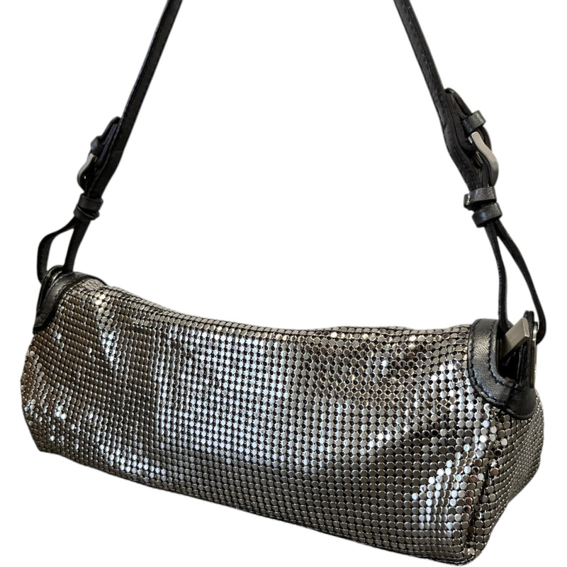 Women's Chain Metal Bag Silver