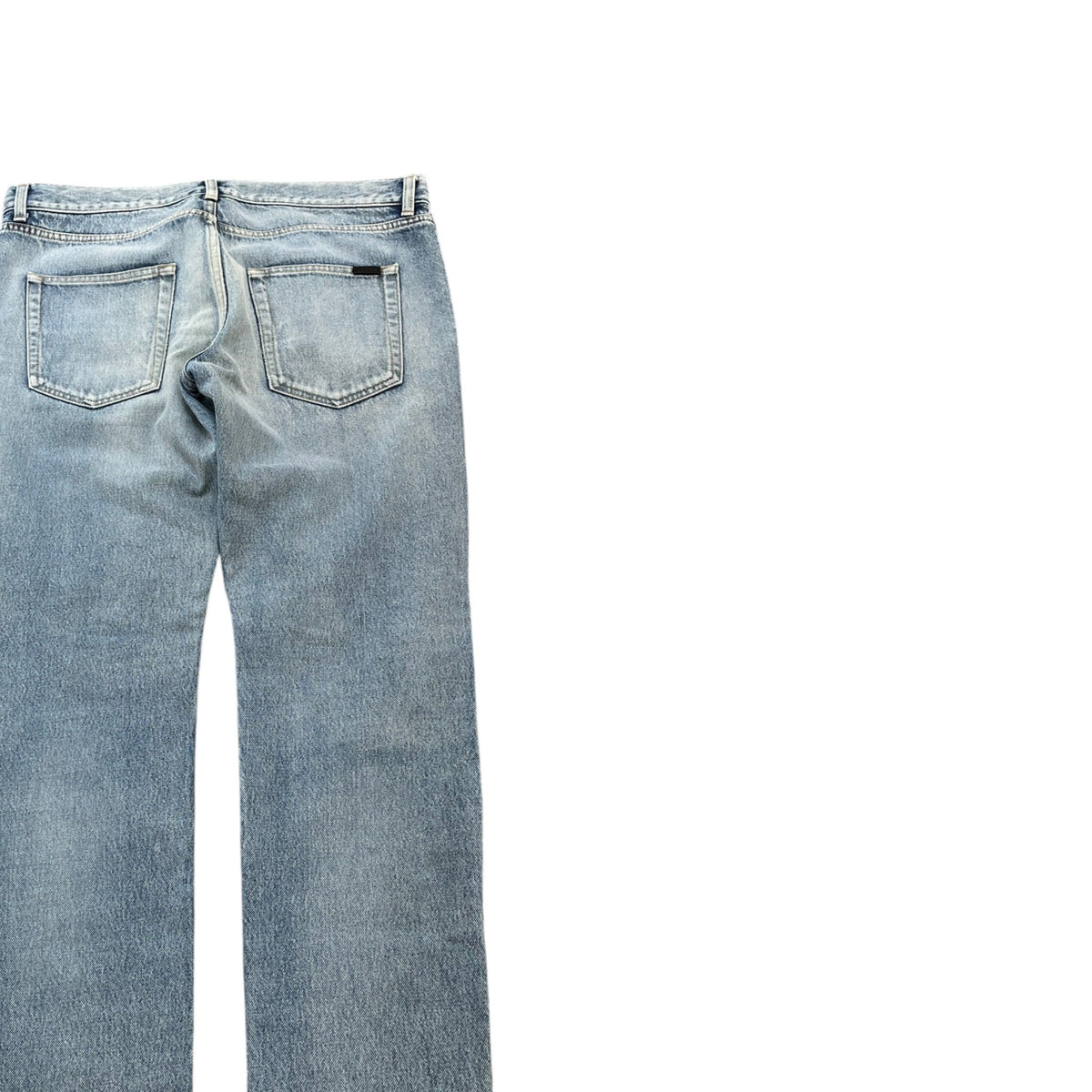 Men's Straight Leg Jeans Blue Size W33 - Photo 4