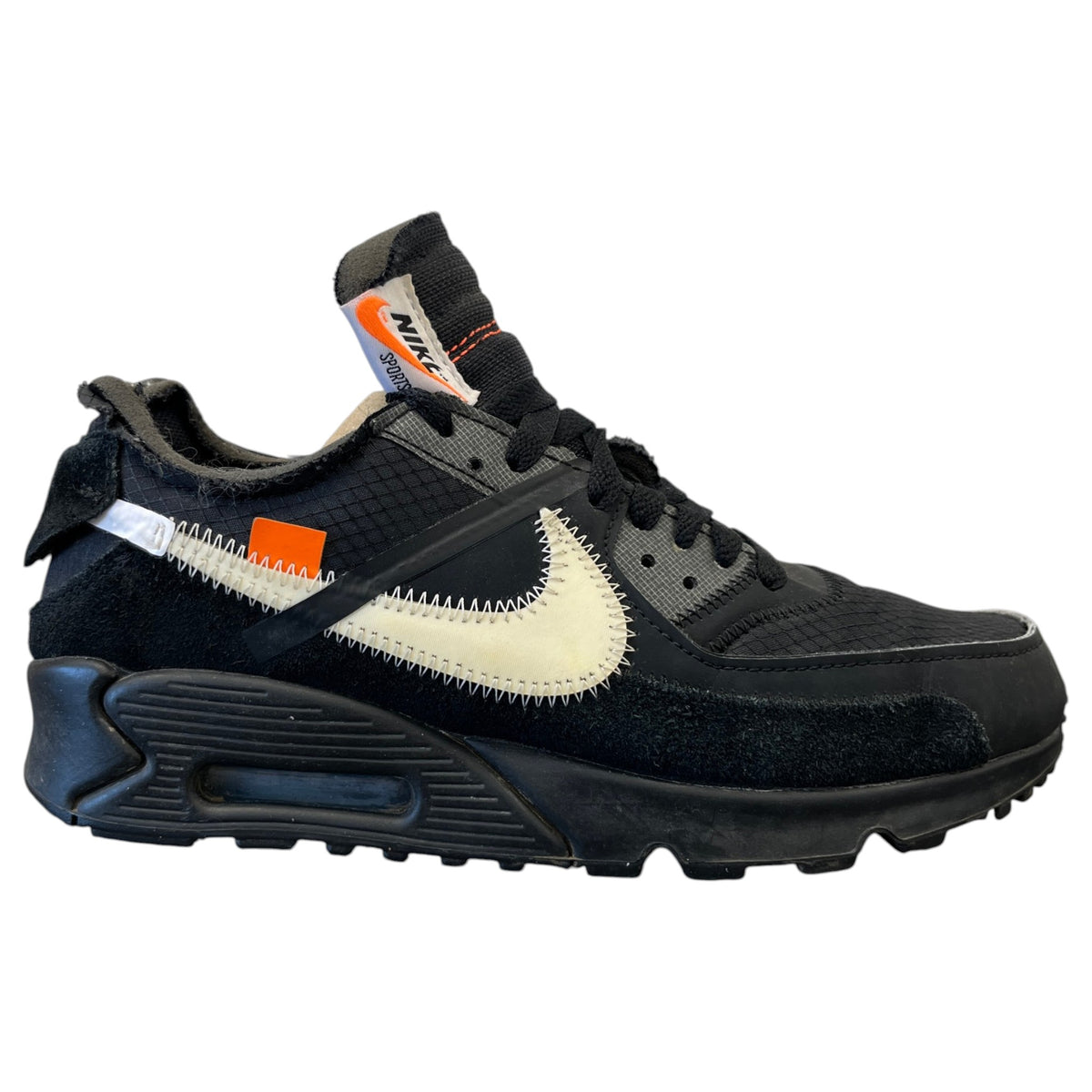 Men's X Nike Air Max 90 Low Trainers Black Size UK 6 / EU 40 - Photo 1