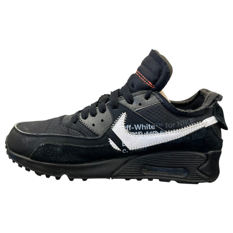Men's X Nike Air Max 90 Low Trainers Black Size UK 6 / EU 40