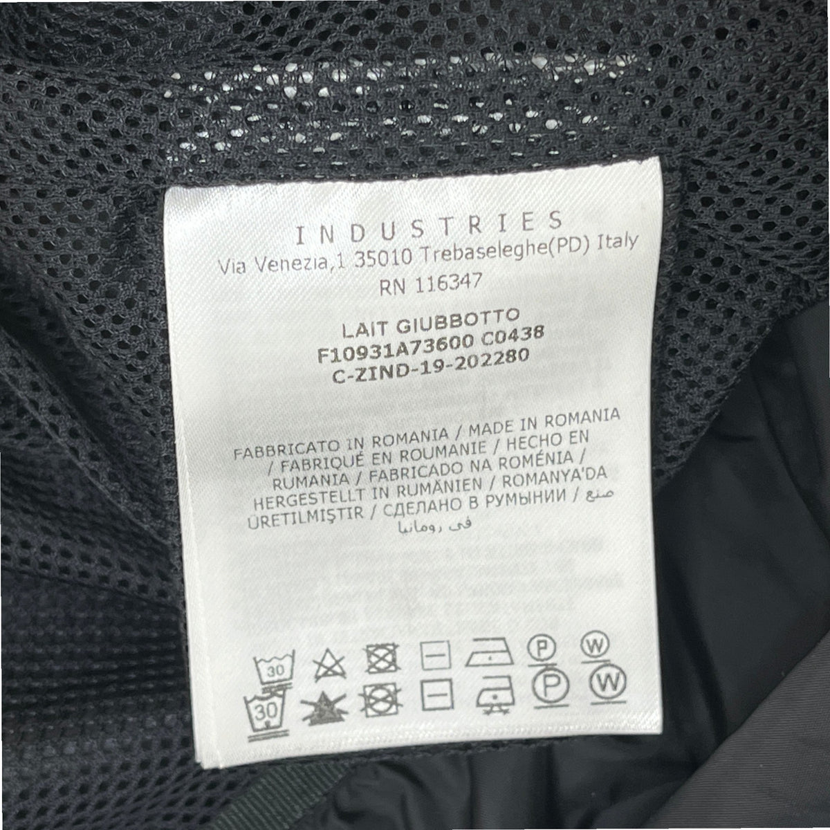 Women's Lait Windbreaker Black Size 000 / UK 4 - Photo 7
