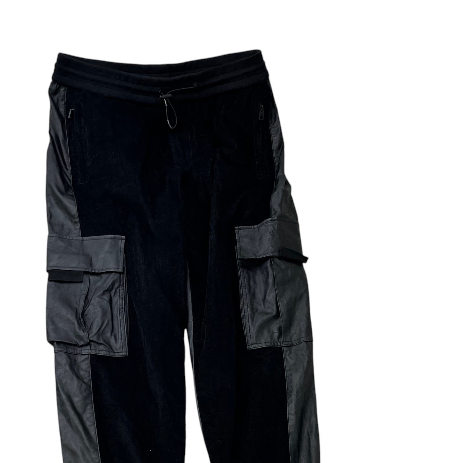 Men's Utility Zip Pockets Joggers Black Size IT 50 / UK 34 - Photo 3