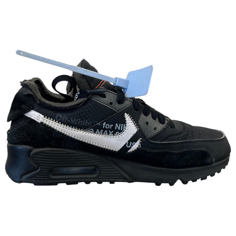 Men's X Nike Air Max 90 Low Trainers Black Size UK 6 / EU 40