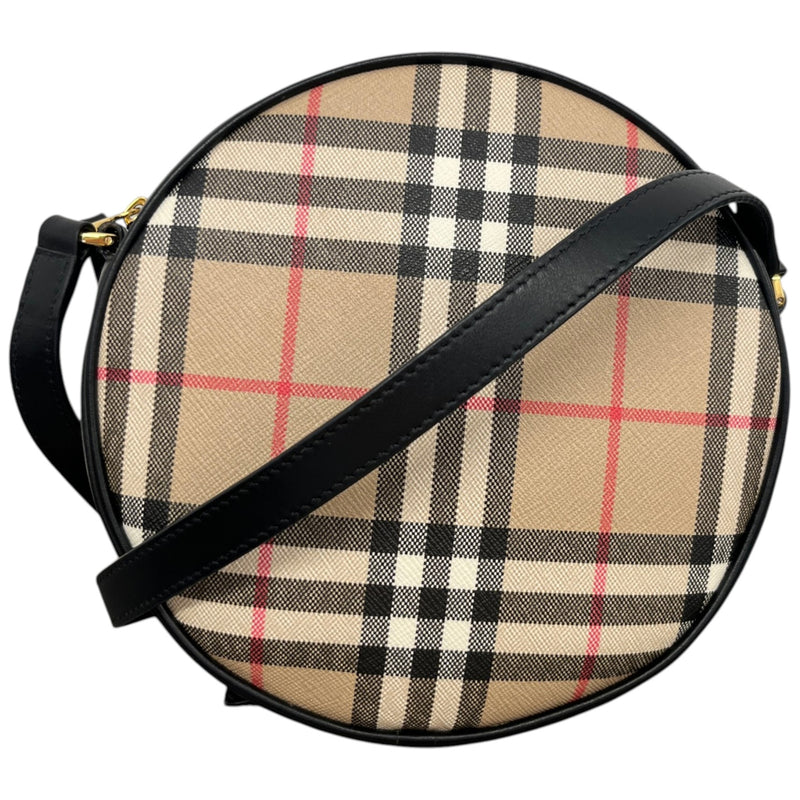 Women's Check Louise Crossbody Bag Black