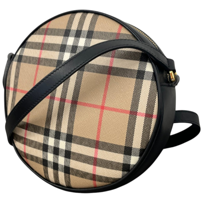 Women's Check Louise Crossbody Bag Black