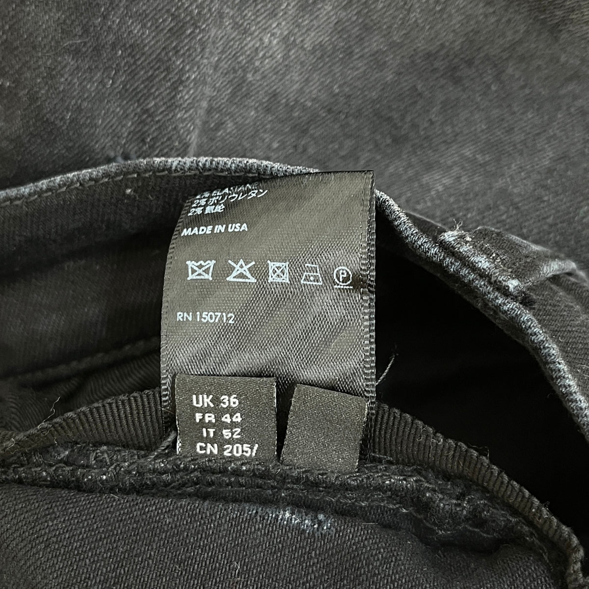 Men's MX1 Distressed Jeans Black Size XL / W36 - Photo 9