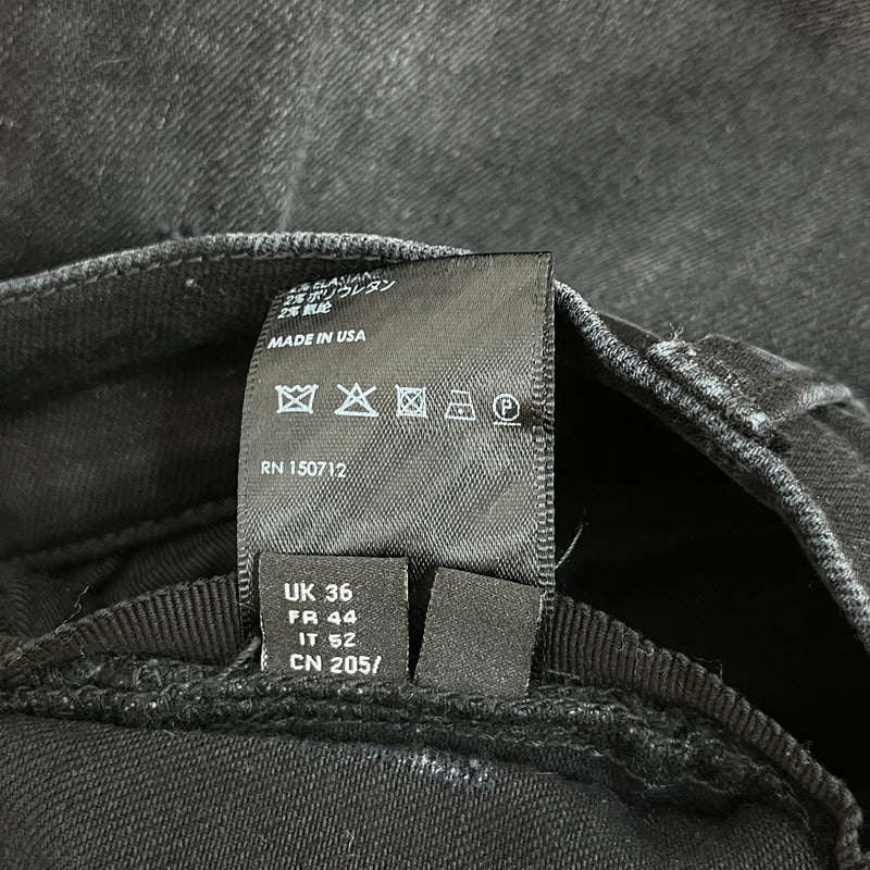 Men's MX1 Distressed Jeans Black Size XL / W36
