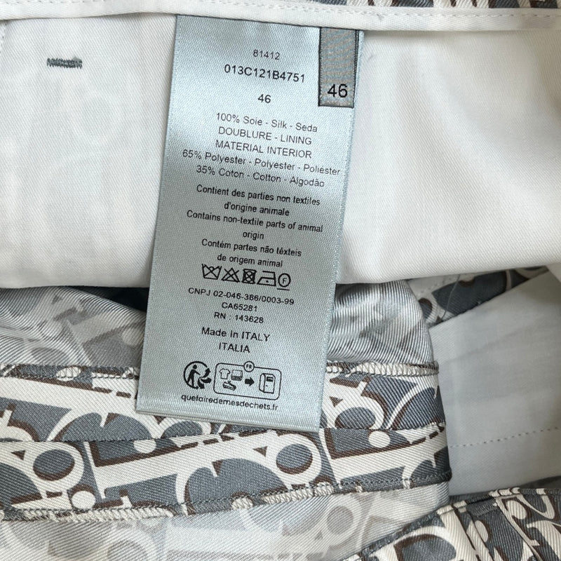 Men's Oblique Bermuda Shorts Grey Size S / W30