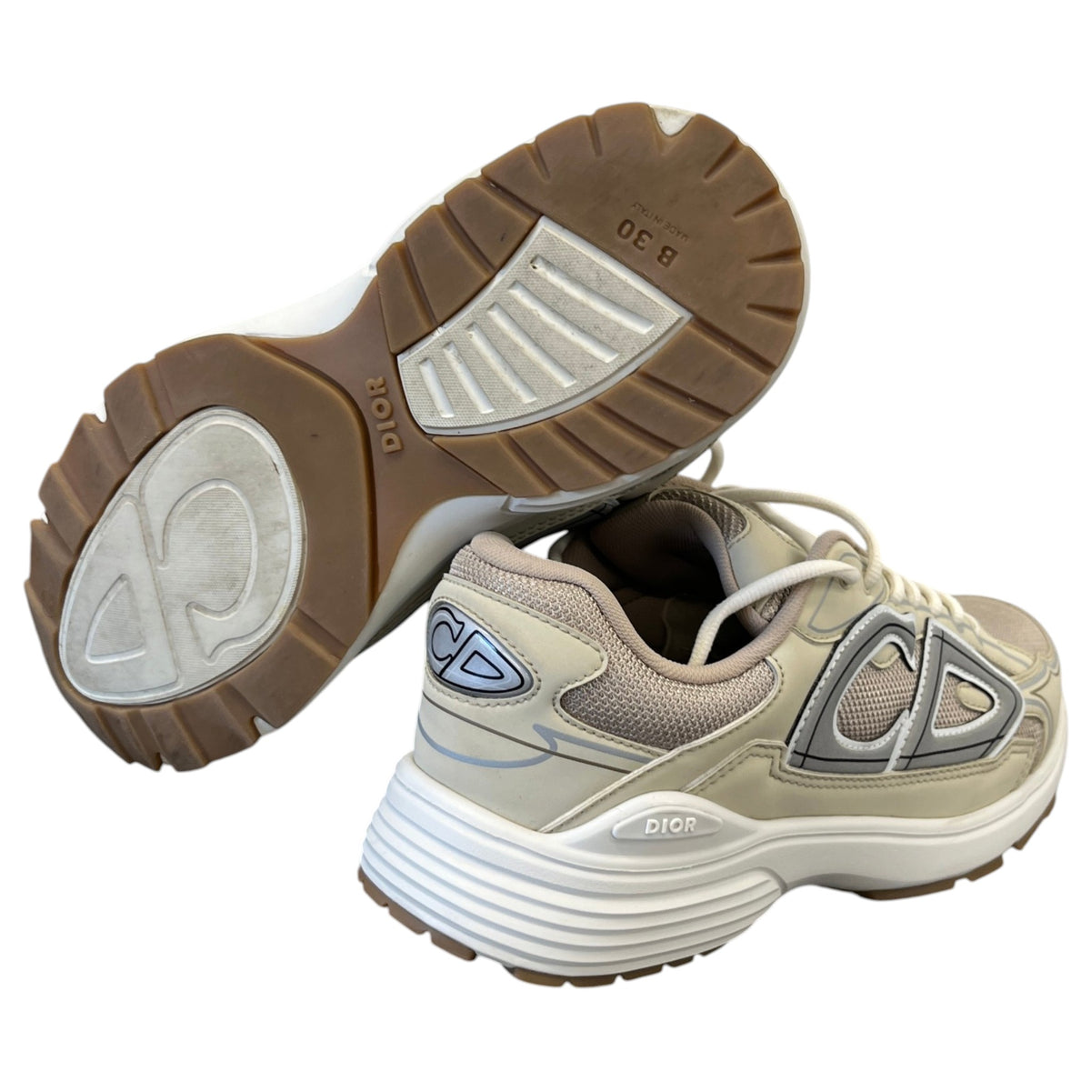 Men's B30 Low Trainers Beige Size UK 9 / EU 43 - Photo 10