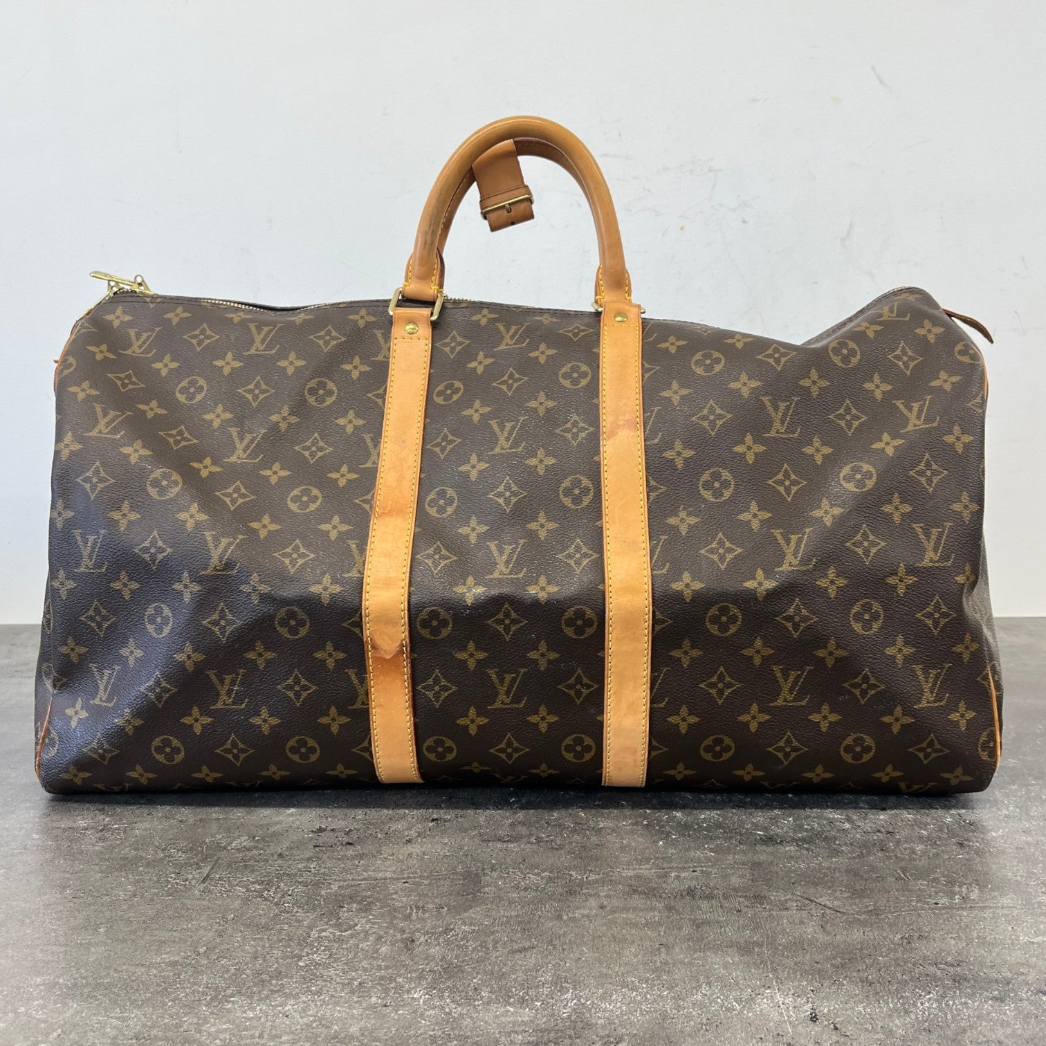 Women's Keepall 55 Bag Brown - Photo 11